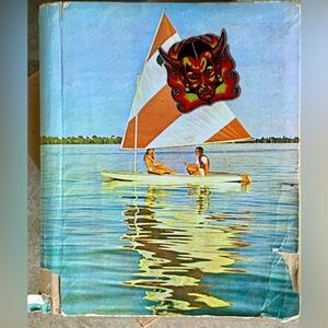 c. 1981 Vtg Spiral Bound Sticker Collection Album